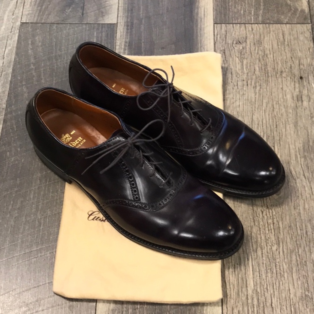 Saddle Oxford Burgundy Shell Cordovan 993